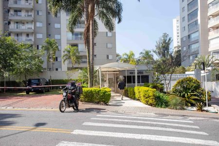 Apartamento à venda com 91m², 3 quartos e 2 vagasFachada e portaria