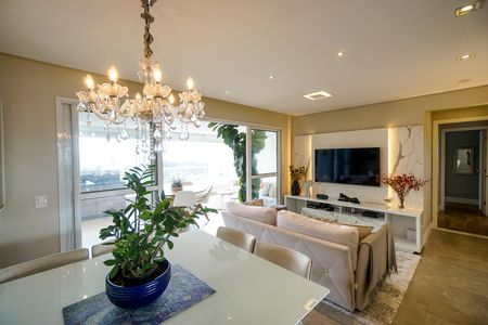 Sala de apartamento à venda com 3 quartos, 127m² em Parque São Jorge, São Paulo