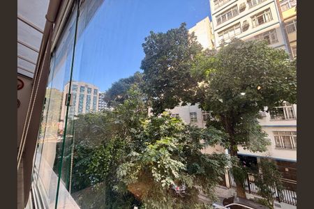 Sala - vista de apartamento à venda com 3 quartos, 109m² em Copacabana, Rio de Janeiro