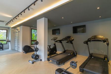 Apartamento à venda com 66m², 2 quartos e 1 vaga Apartamento à venda com 66m², 2 quartos e 1 vagaÁrea comum - Academia