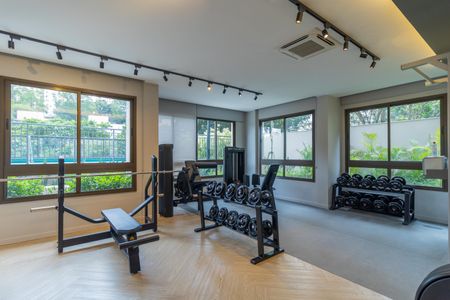 Apartamento à venda com 66m², 2 quartos e 1 vaga Apartamento à venda com 66m², 2 quartos e 1 vagaÁrea comum - Academia