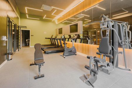 Studio para alugar com 26m², 1 quarto e sem vagaAcademia