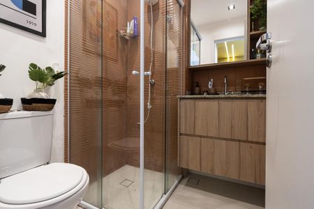 Apartamento à venda com 28m², 1 quarto e sem vagaBanheiro