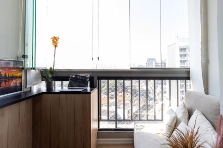 Apartamento à venda com 28m², 1 quarto e sem vagaVaranda da Sala