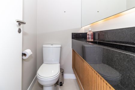 Apartamento à venda com 123m², 3 quartos e 2 vagasLavabo da Sala