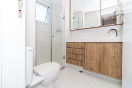 Apartamento à venda com 123m², 3 quartos e 2 vagasBanheiro da Suíte