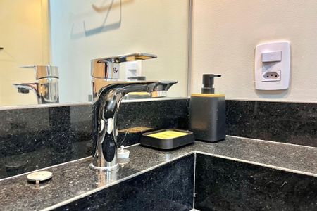 Studio para alugar com 27m², 1 quarto e sem vaga Studio para alugar com 27m², 1 quarto e sem vagaBanheiro