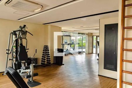 Studio para alugar com 27m², 1 quarto e sem vaga Studio para alugar com 27m², 1 quarto e sem vagaÁrea comum - Academia