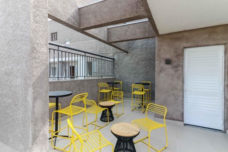Apartamento à venda com 24m², 1 quarto e sem vaga Apartamento à venda com 24m², 1 quarto e sem vagaÁrea comum - Churrasqueira
