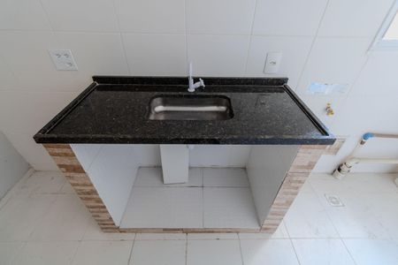 Apartamento para alugar com 44m², 2 quartos e 1 vaga Apartamento para alugar com 44m², 2 quartos e 1 vagaCozinha e Área de Serviço