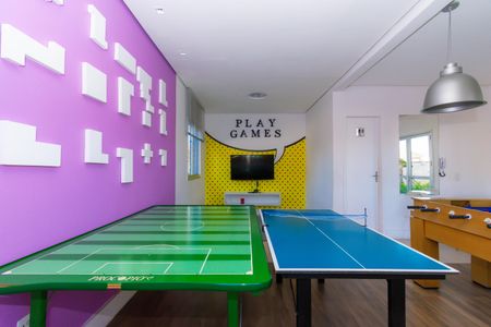 Apartamento à venda com 64m², 3 quartos e 1 vaga Apartamento à venda com 64m², 3 quartos e 1 vagaÁrea comum - Sala de Jogos