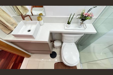 Apartamento à venda com 80m², 3 quartos e 2 vagas Apartamento à venda com 80m², 3 quartos e 2 vagasBanheiro Social