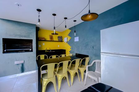 Apartamento à venda com 28m², 1 quarto e sem vaga Apartamento à venda com 28m², 1 quarto e sem vagaÁrea comum - Churrasqueira