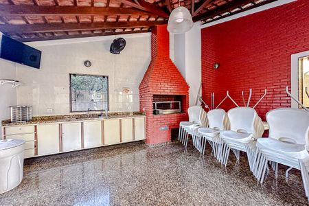 Apartamento à venda com 133m², 3 quartos e 2 vagasÁrea comum - Churrasqueira