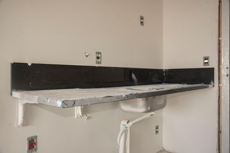 Studio à venda com 27m², 1 quarto e sem vagaCozinha