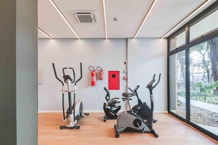 Studio para alugar com 31m², 1 quarto e sem vagaÁrea comum - Academia