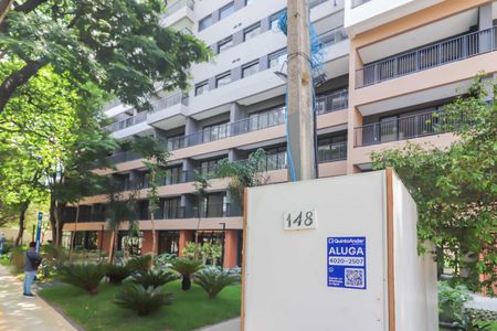 Studio para alugar com 31m², 1 quarto e sem vagaFachada/Placa