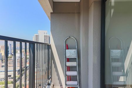 Studio para alugar com 31m², 1 quarto e sem vagaVaranda