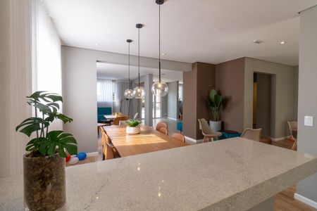 Apartamento para alugar com 41m², 2 quartos e sem vagaÁrea comum - Salão de festas