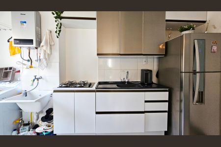 Apartamento para alugar com 35m², 2 quartos e sem vaga Apartamento para alugar com 35m², 2 quartos e sem vagaCozinha e Área de Serviço