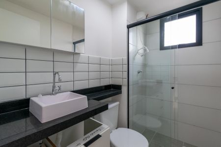 Apartamento para alugar com 44m², 2 quartos e sem vaga Apartamento para alugar com 44m², 2 quartos e sem vagaBanheiro Social