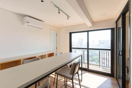 Studio para alugar com 25m², 1 quarto e sem vaga Studio para alugar com 25m², 1 quarto e sem vagaÁrea comum - Coworking