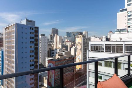 Studio para alugar com 25m², 1 quarto e sem vaga Studio para alugar com 25m², 1 quarto e sem vagaÁrea comum - Churrasqueira