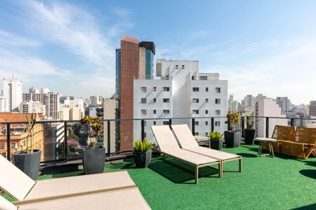 Studio para alugar com 25m², 1 quarto e sem vaga Studio para alugar com 25m², 1 quarto e sem vagaÁrea comum - Solarium