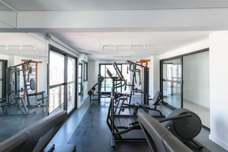 Studio para alugar com 25m², 1 quarto e sem vaga Studio para alugar com 25m², 1 quarto e sem vagaÁrea comum - Academia