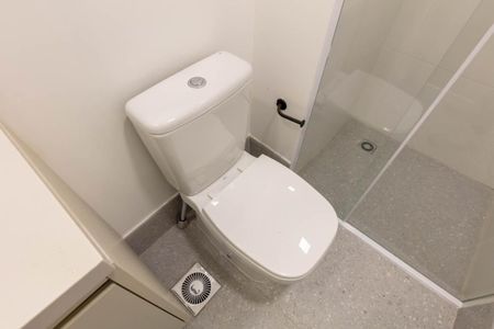 Studio para alugar com 25m², 1 quarto e sem vaga Studio para alugar com 25m², 1 quarto e sem vagaBanheiro