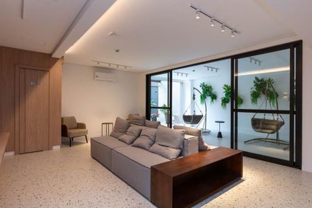 Studio para alugar com 25m², 1 quarto e sem vaga Studio para alugar com 25m², 1 quarto e sem vagaÁrea comum - Hall Social