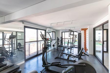 Studio para alugar com 25m², 1 quarto e sem vaga Studio para alugar com 25m², 1 quarto e sem vagaÁrea comum - Academia