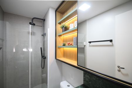 Apartamento à venda com 84m², 2 quartos e 1 vaga Apartamento à venda com 84m², 2 quartos e 1 vagaBanheiro Suíte 1