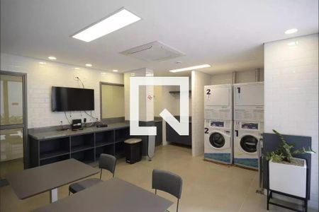 Studio para alugar com 27m², 1 quarto e sem vaga Studio para alugar com 27m², 1 quarto e sem vagaLavanderia