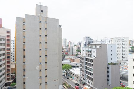 Vista da Varanda do Studio de kitnet/studio à venda com 1 quarto, 37m² em Bela Vista, São Paulo