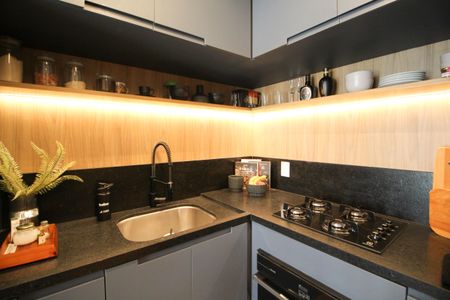 Apartamento à venda com 30m², 1 quarto e sem vaga Apartamento à venda com 30m², 1 quarto e sem vagaCozinha