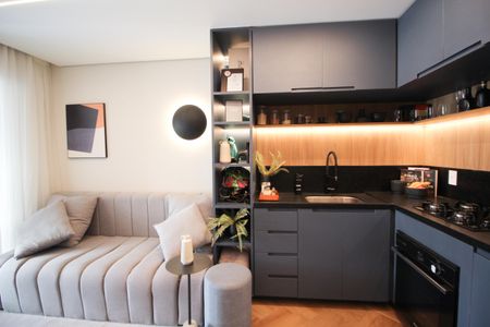 Apartamento à venda com 30m², 1 quarto e sem vaga Apartamento à venda com 30m², 1 quarto e sem vagaCozinha