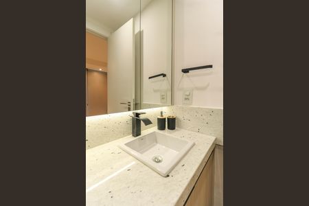 Studio para alugar com 25m², 1 quarto e sem vaga Studio para alugar com 25m², 1 quarto e sem vagaBanheiro