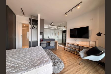 Studio à venda com 50m², 1 quarto e 1 vaga Studio à venda com 50m², 1 quarto e 1 vagaStudio