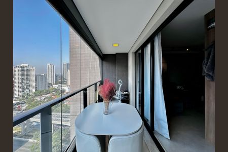 Apartamento à venda com 36m², 1 quarto e 1 vagaSacada da Sala