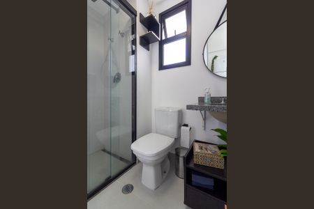 Studio à venda com 24m², 1 quarto e sem vaga Studio à venda com 24m², 1 quarto e sem vagaBanheiro