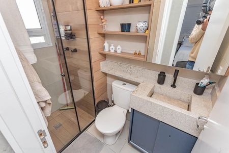 Apartamento à venda com 42m², 2 quartos e 1 vagaBanheiro da Suíte