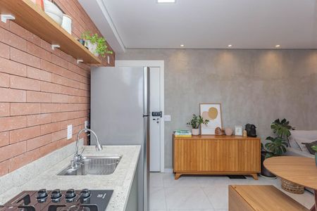 Apartamento à venda com 42m², 2 quartos e 1 vagaCozinha e Área de Serviço