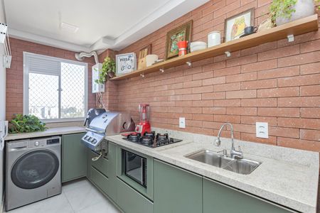 Apartamento à venda com 42m², 2 quartos e 1 vagaCozinha e Área de Serviço