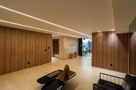 Apartamento à venda com 64m², 2 quartos e 2 vagas Apartamento à venda com 64m², 2 quartos e 2 vagasHall social