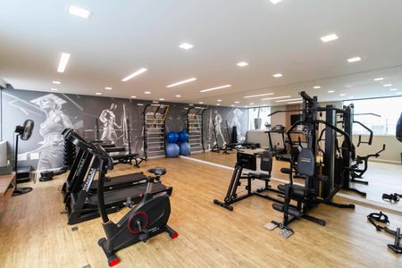 Apartamento à venda com 64m², 2 quartos e 2 vagas Apartamento à venda com 64m², 2 quartos e 2 vagasÁrea comum - Academia