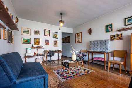 Sala de apartamento à venda com 1 quarto, 120m² em Pacaembu, São Paulo