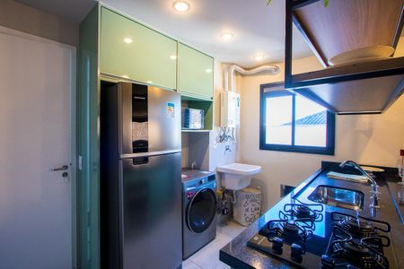 Apartamento à venda com 36m², 1 quarto e 1 vagaCozinha/Área de serviço