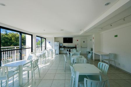 Apartamento à venda com 36m², 1 quarto e 1 vagaÁrea comum - Salão de festas