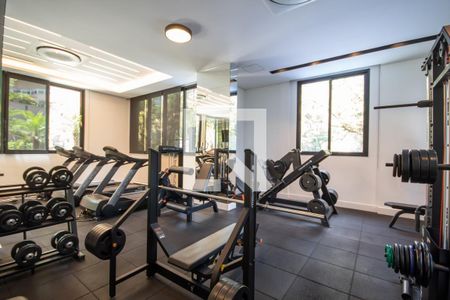 Apartamento para alugar com 105m², 1 quarto e 2 vagasÁrea comum - Academia